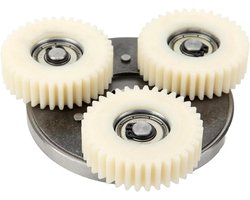 Allecto plus - Motorversnellingskoppelingsset van Duurzaam Materiaal voor 500W-750W Motor - 36T Nylon Tandwiel - Hoge Sterkte en Taaiheid - Toepasbaar Toepassingsgebied - Langdurige Prestaties