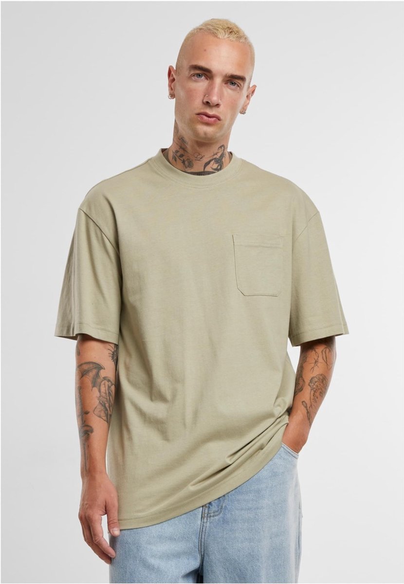 Urban Classics Tall Pocket Heren Tshirt S Grijs