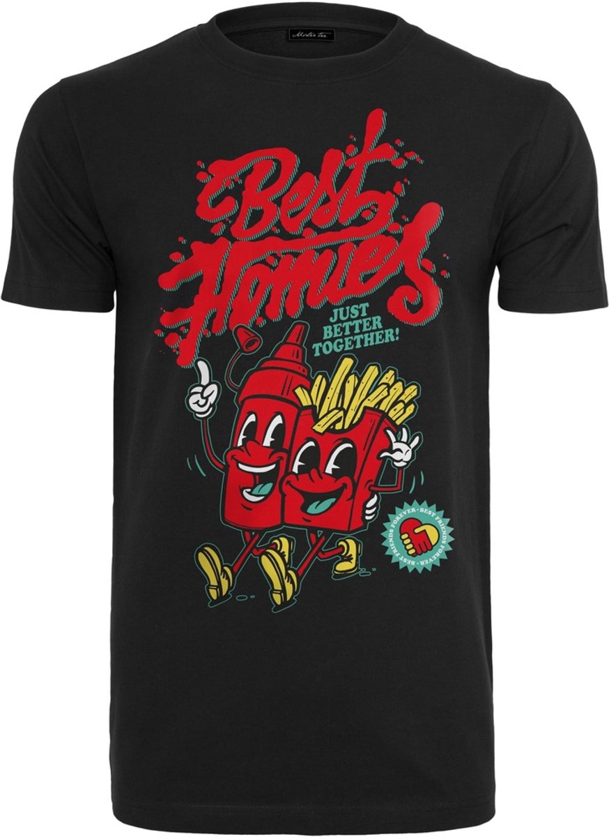 Mister Tee Best Homies Heren T-shirt M Zwart