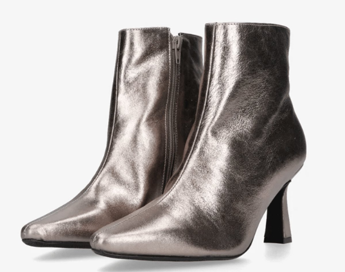 Tango Dames Enkellaars | Zilver | Maat: 39