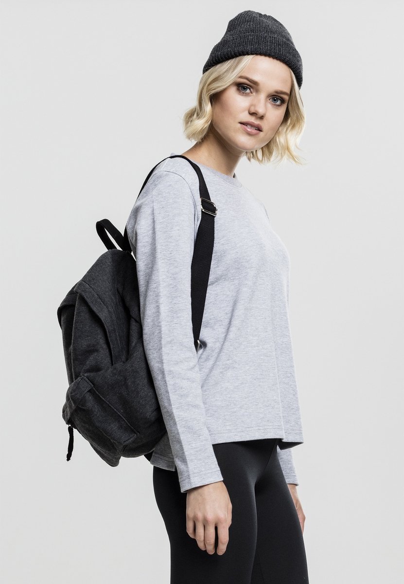 Urban Classics Athletic Interlock Sweater/trui S Zwart