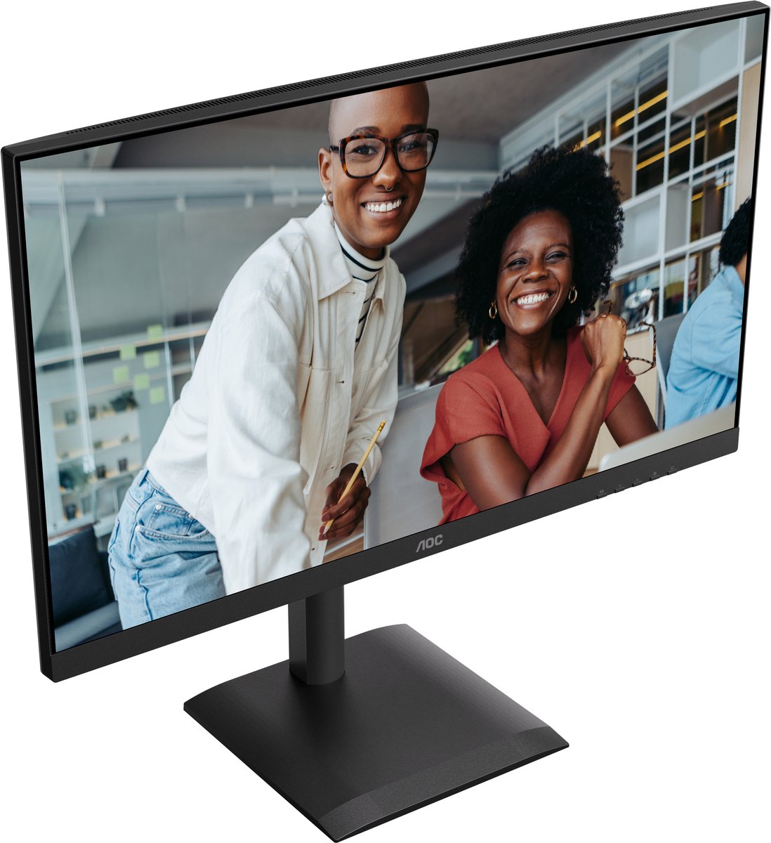 AOC – U27E4CV – 27 inch 4K UHD monitor – IPS – USB-C hub thumbnail 4