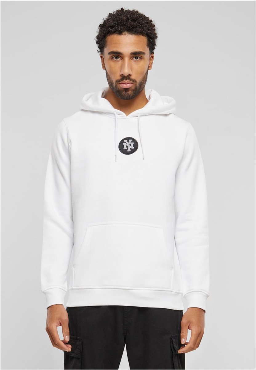 Mister Tee NY Patch Hoodie/trui XS Wit