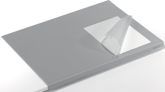 Durable Schrijfonderlegger 720501 (met afneembaar afdekvel, 650 x 520 mm) 1 stuk, zwart