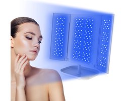 Unyqoos® Draagbare en opvouwbare bruiningslamp met 192 LED's voor thuisgebruik
