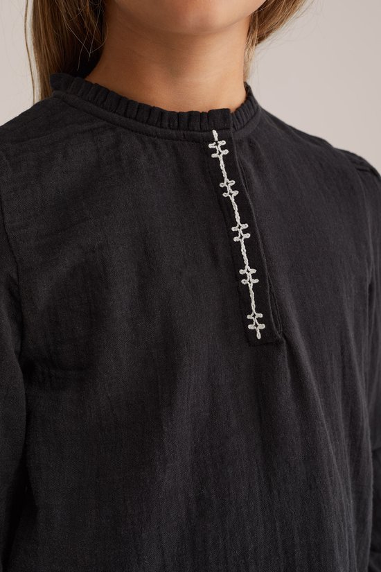 Chemisier WE Fashion Filles avec broderie