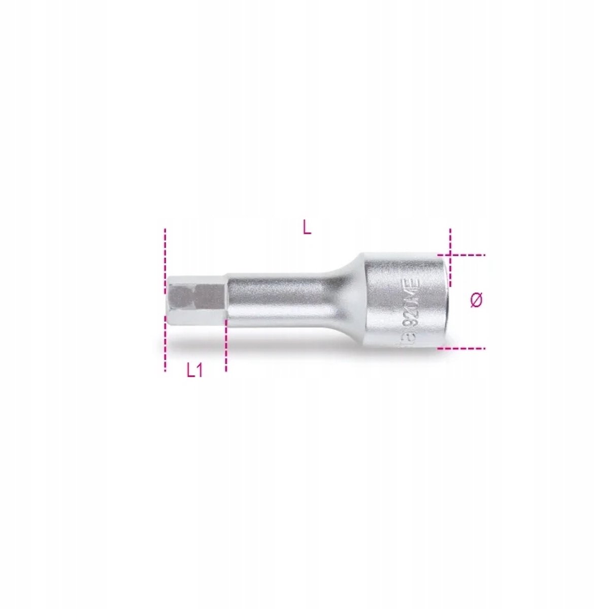 Beta Dopslagsleutel 1/2" 10mm Zeskant 920ME/10