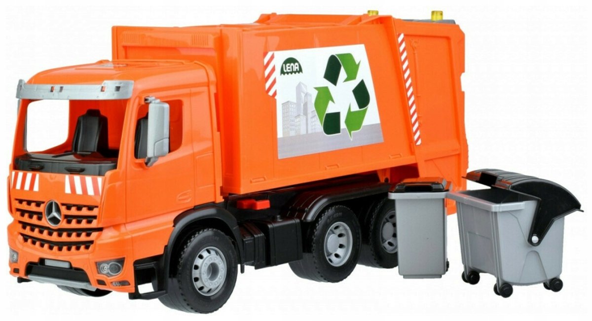 Lena Mercedes Actros Vuilniswagen Speelgoed - 54cm