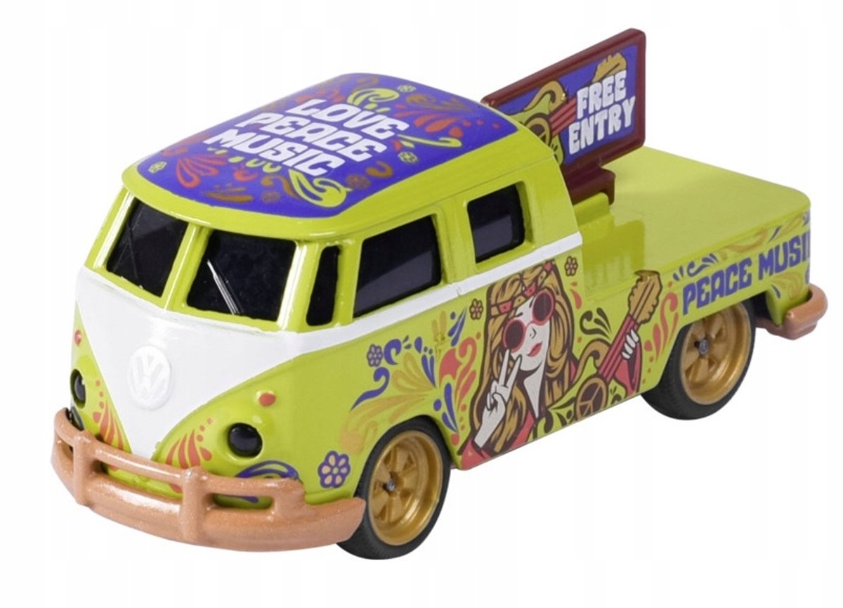 Majorette Volkswagen Transporter T1 Deluxe 1:64 Metaalgroen
