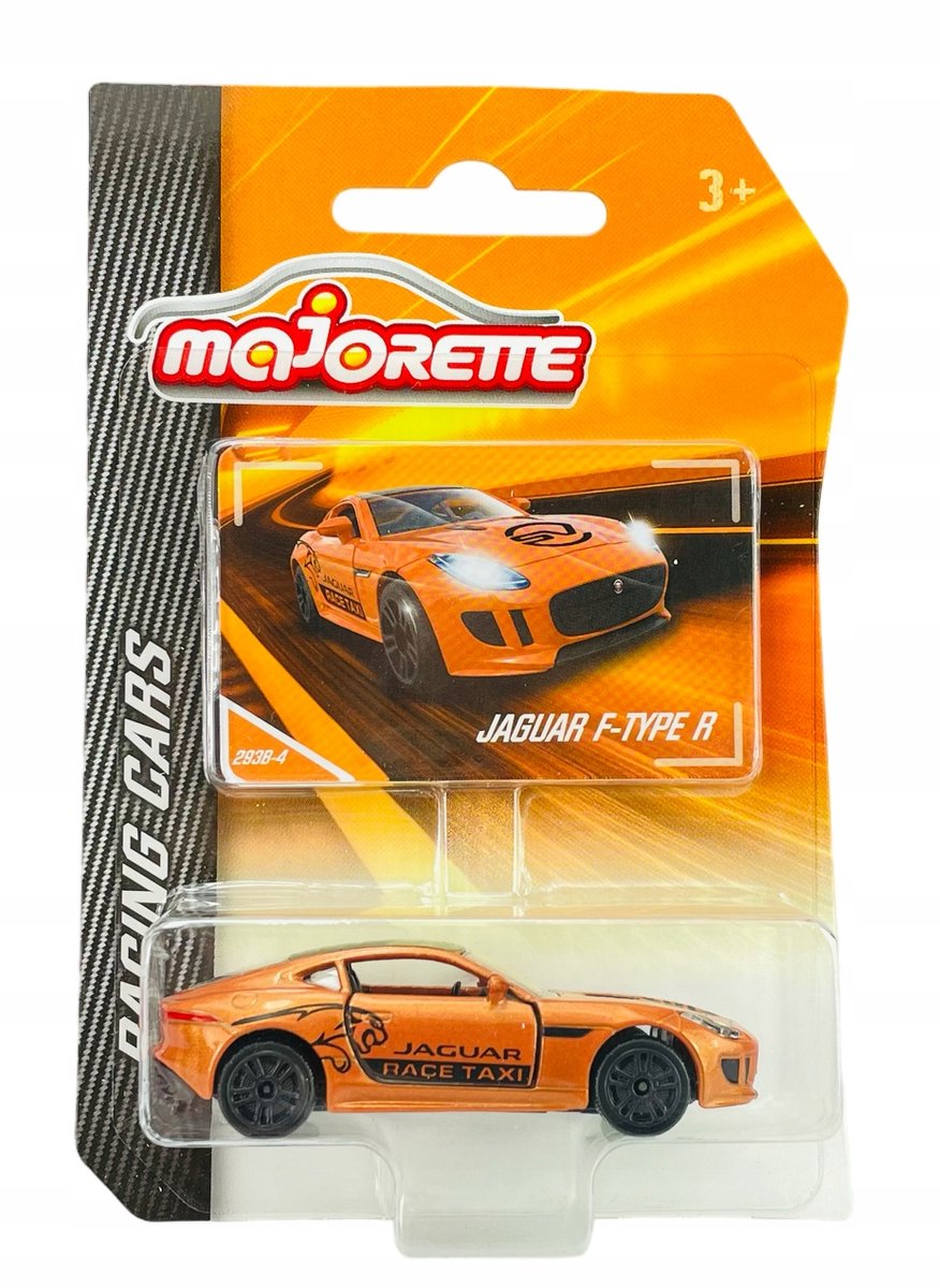 Majorette Racing Jaguar F-Type R Schaalmodel 1:59 Metaal Wit