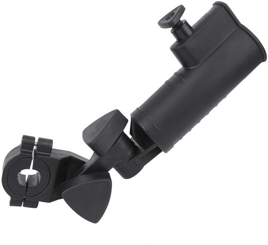 Unyqoos® Verstelbare en robuuste parapluhouder voor golfkar, fiets en kinderwagen van unyqoos — afbeelding 5