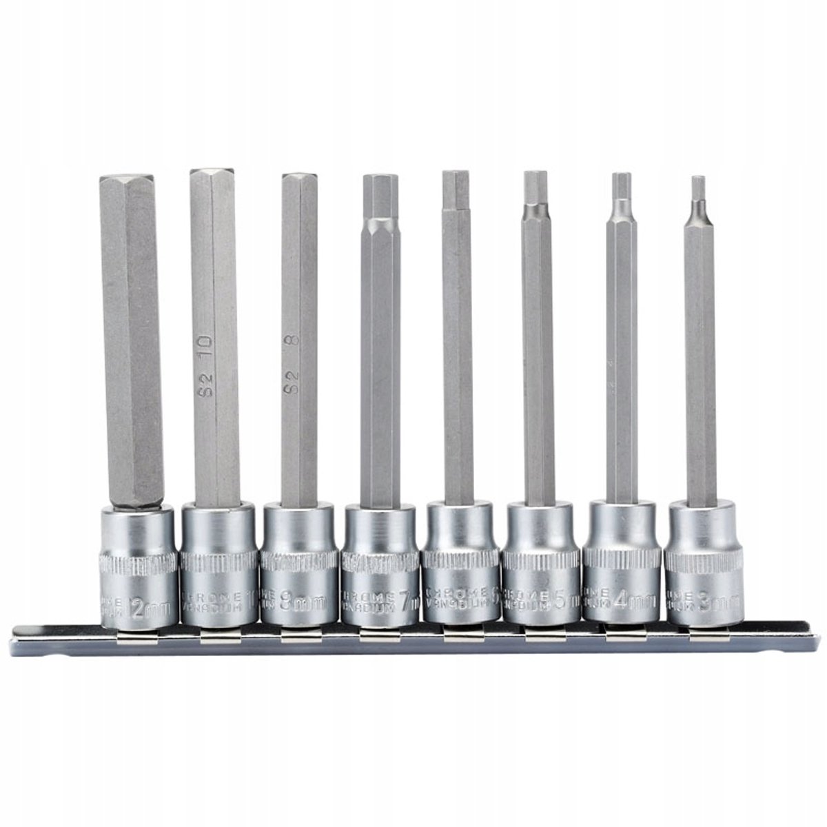 Draper Expert Lange Inbussleutels met Dop 3/8''