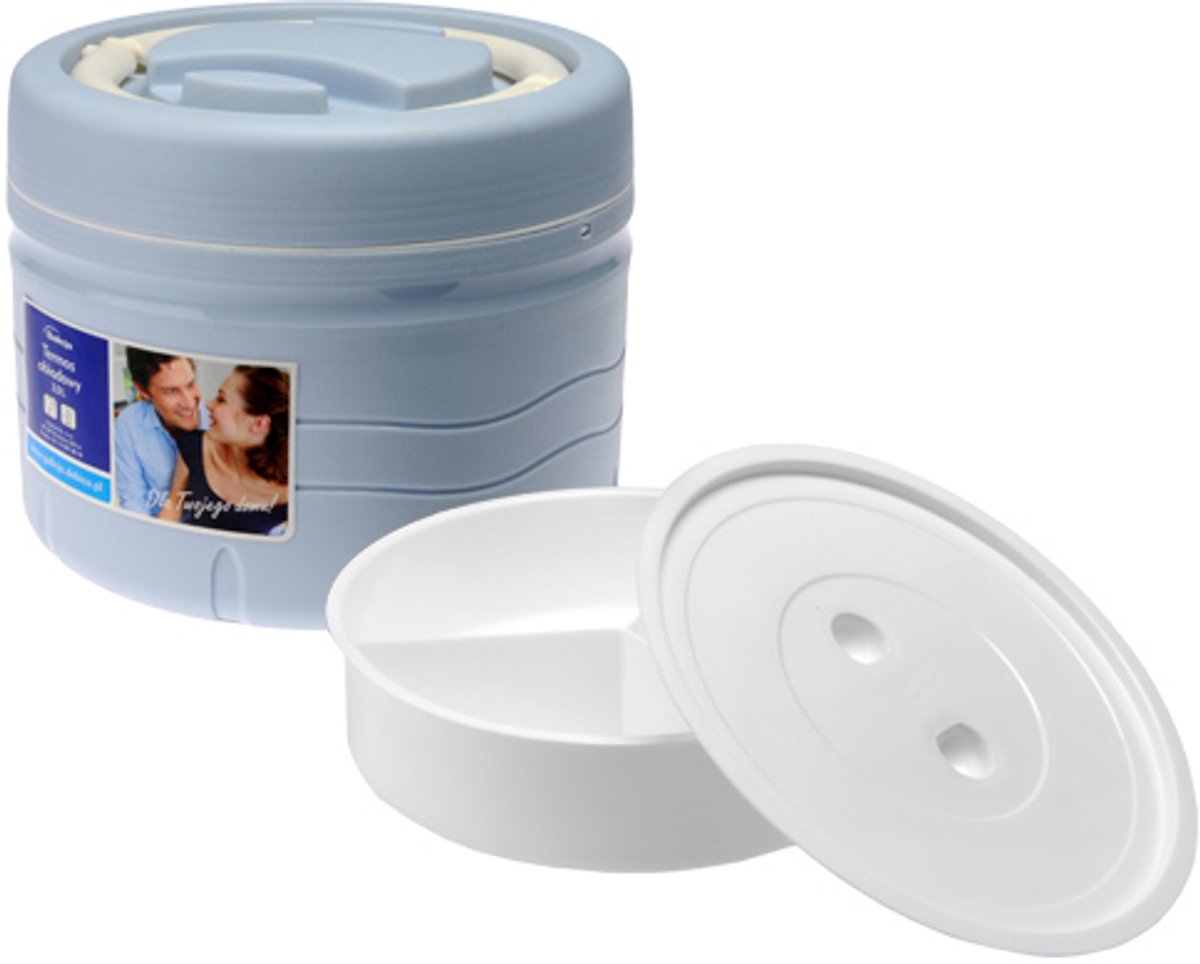 Galicja Thermos Maaltijd 3L Blauw - Ideaal voor Onderweg
