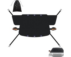 Antivries dekens - Anti-sneeuw voorruithoes voor auto, Weerbestendig, anti-ijs, Winter voorruit (99,61 x 46 cm), Ijsbeschermhoes, Autohaak