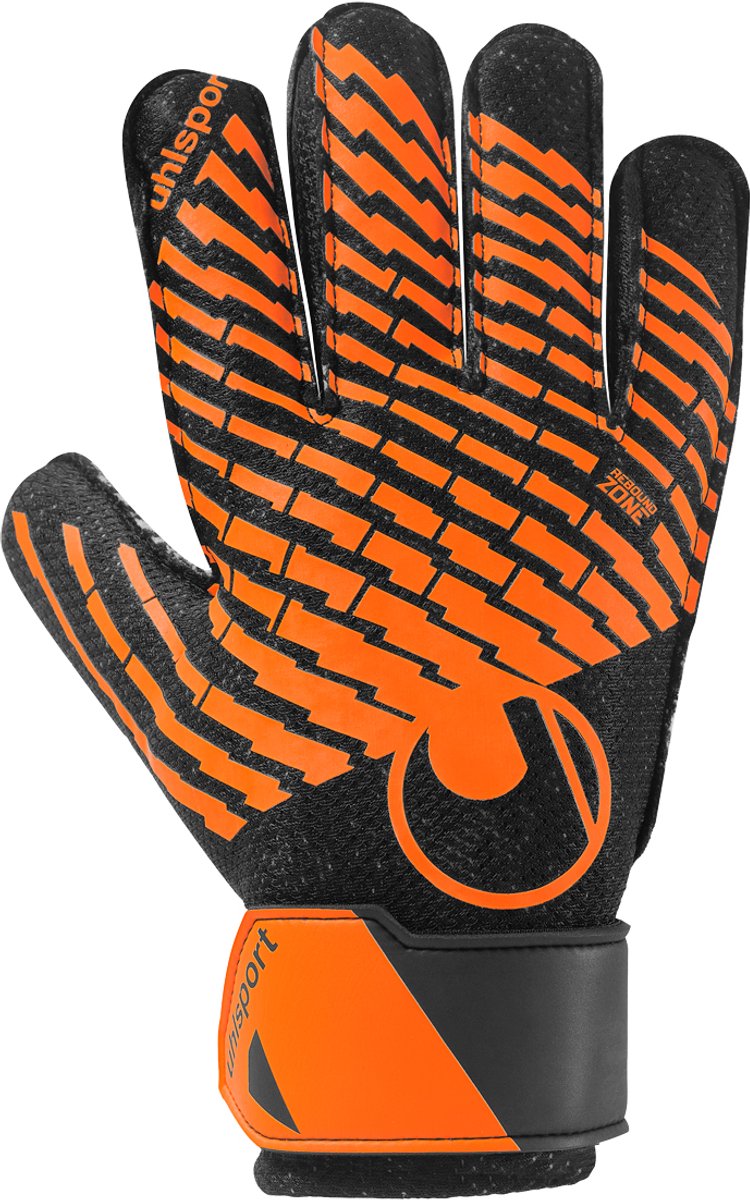Uhlsport Starter Resist+ Black Fluo Orange Keepershandschoenen - Maat 10