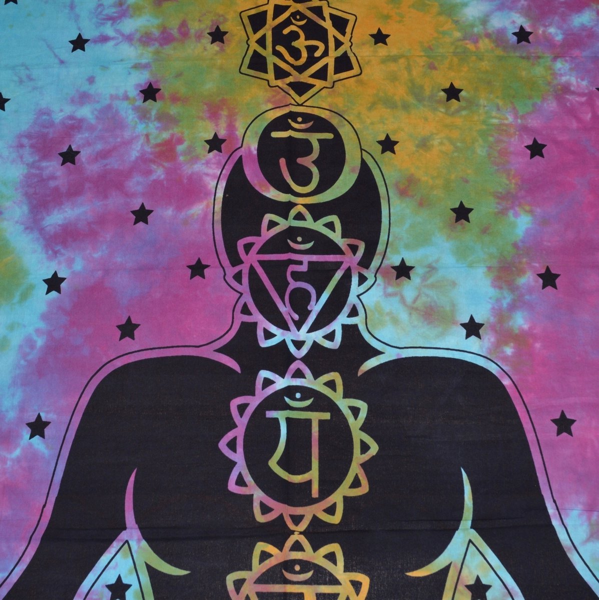 XXL Indiase Sprei Katoen Etnisch Boho draagt ​​Chakra's