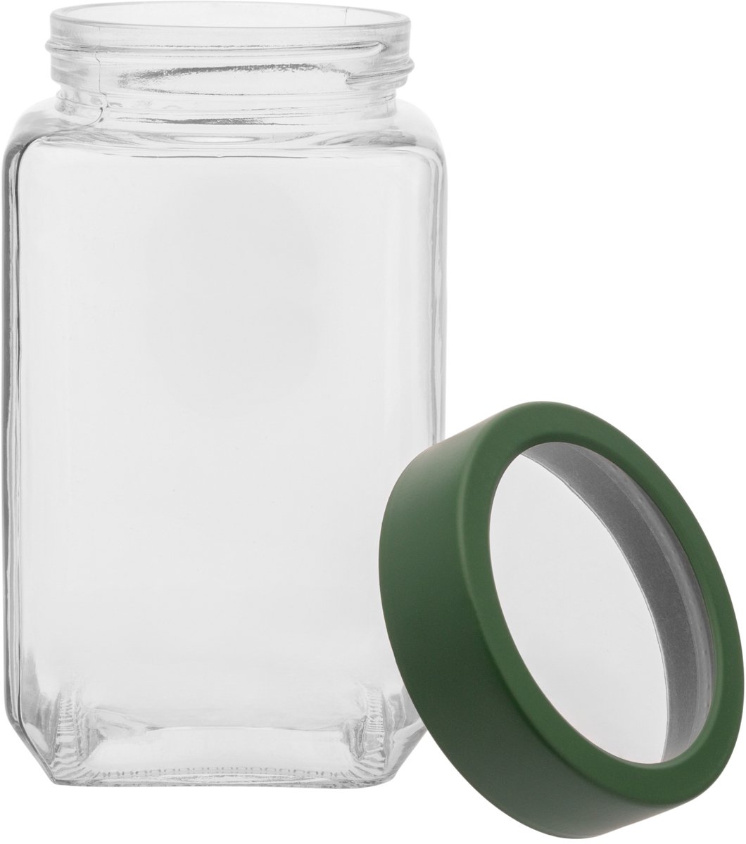 Altom Design Glazen Pot 1L - Decoratief & Hermetisch