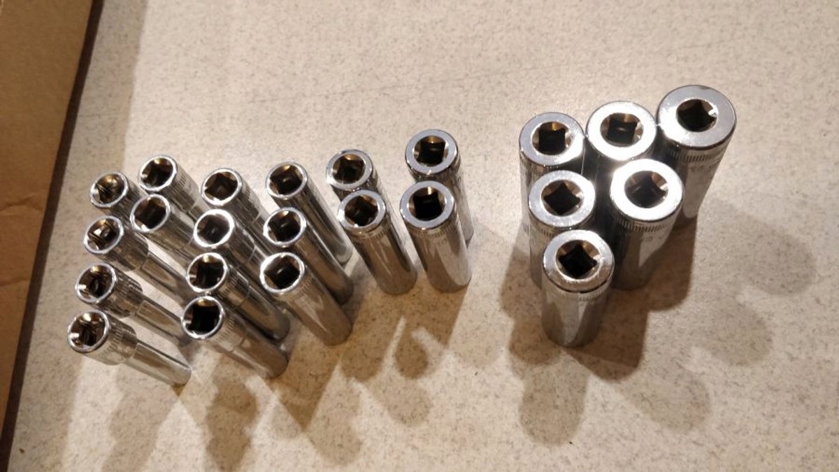 Bahco 12-kantige Verlengde Dop 1/4" 6mm