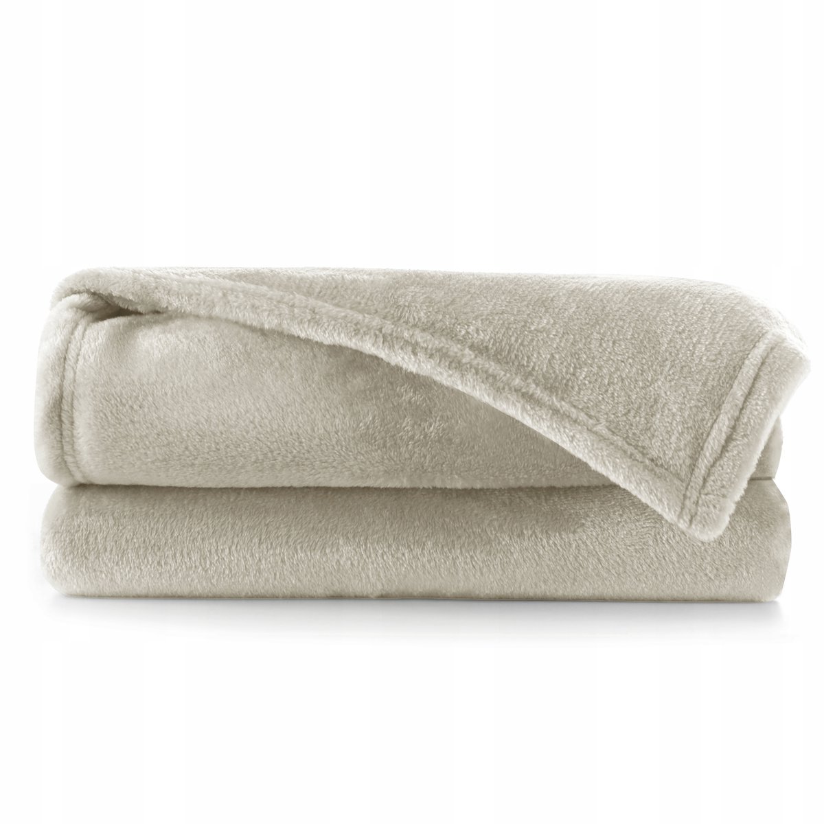 DecoKing Plaid 220x240cm Beige Zacht & Stijlvol - Perfecte Bedsprei