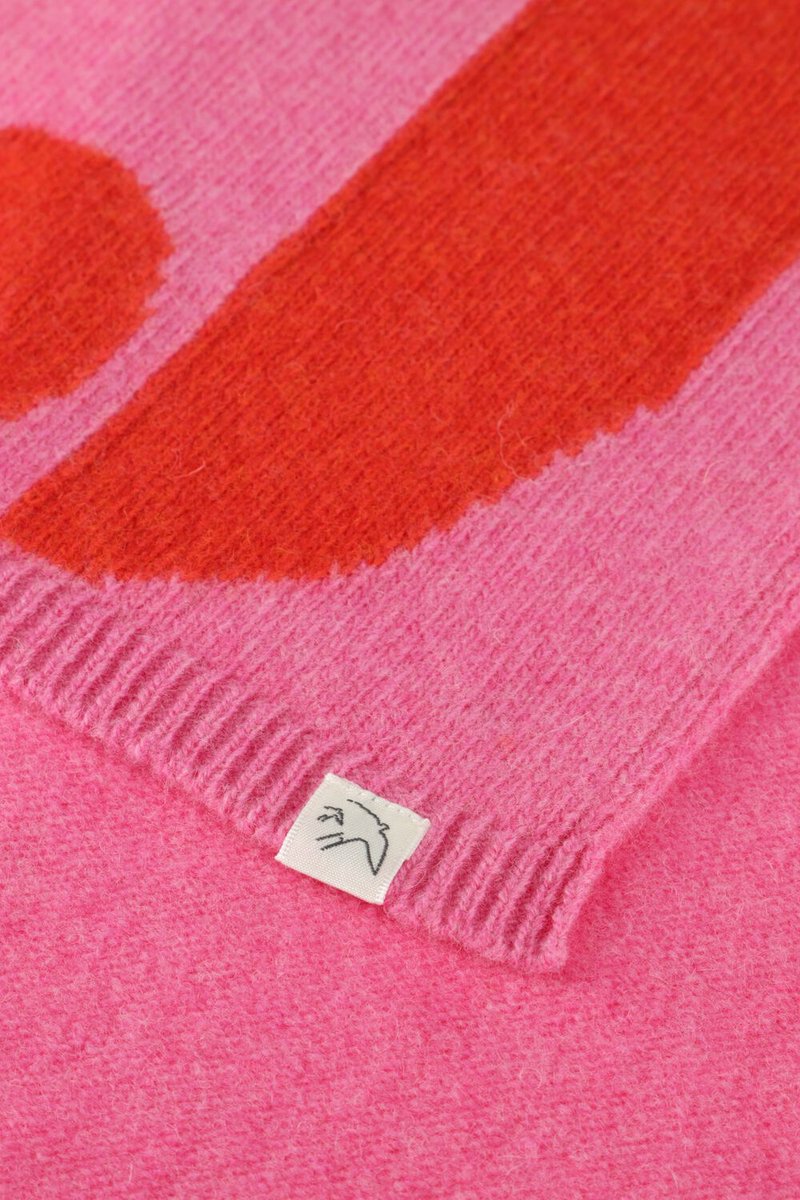 JENEST J Scarf Sjaals Meisjes - Roze - Maat ONESIZE