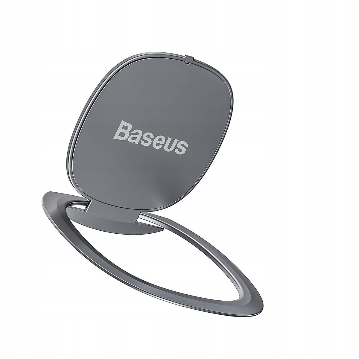 Baseus Ultradunne Zelfklevende Ringhouder Telefoonstandaard Zilver