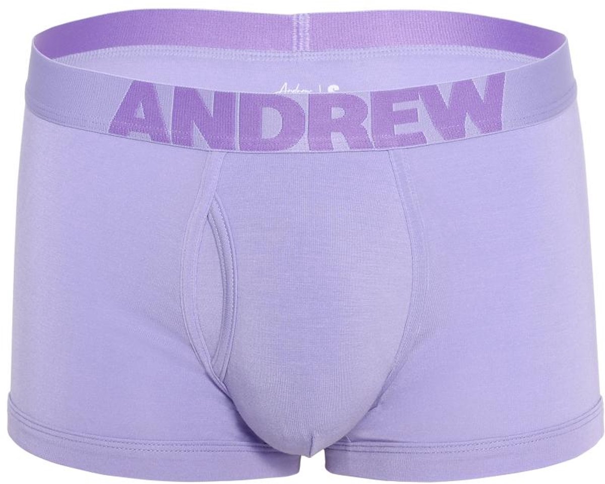 Andrew Christian Bespoke Modal Boxer Lavender - MAAT S - Heren Ondergoed - Boxershort voor Man - Mannen Boxershort
