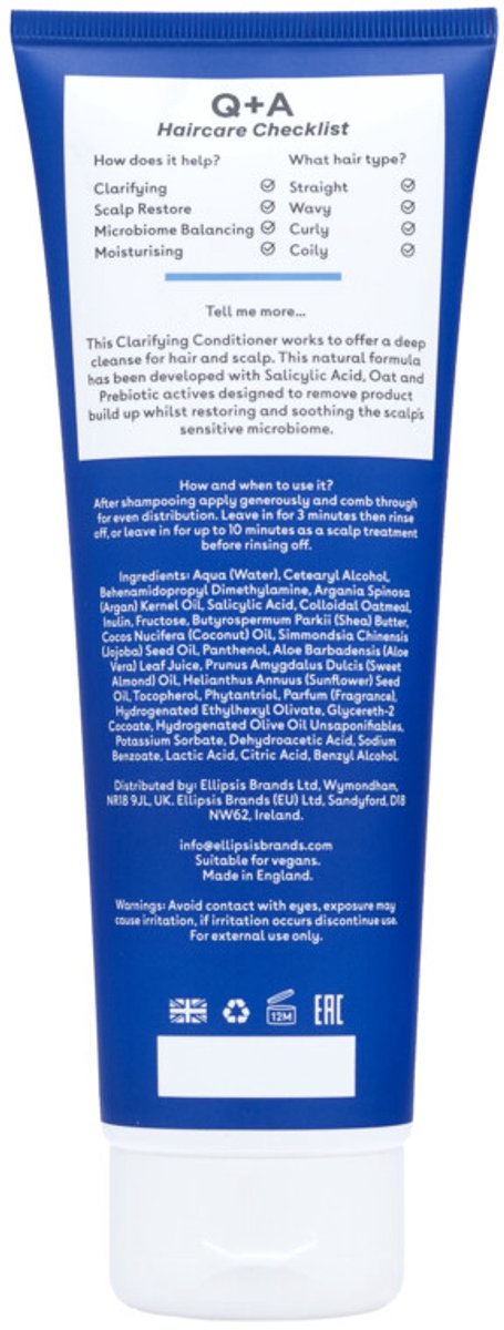 Q+A Clarifying Conditioner - 6 x 250 ml - Voordeelverpakking