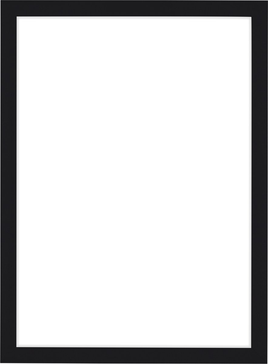 Dutch Frame Factory Fotolijst 35x50 cm - MDF - Zwart Hoogglans - Colonia