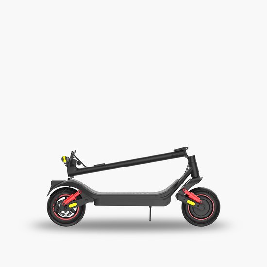 Wispeed - Airo V16 - Elektrische Step - 60km bereik - Dubbele vering - 25 km/u - 700W Motor - 10” Luchtbanden - LED Display - Schijfrem - Zwart