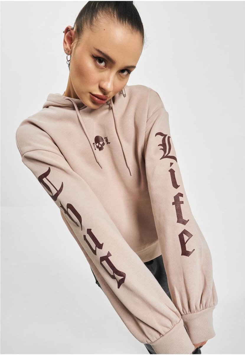 Thug Life - Caution Hoodie/trui - 3XL - Roze