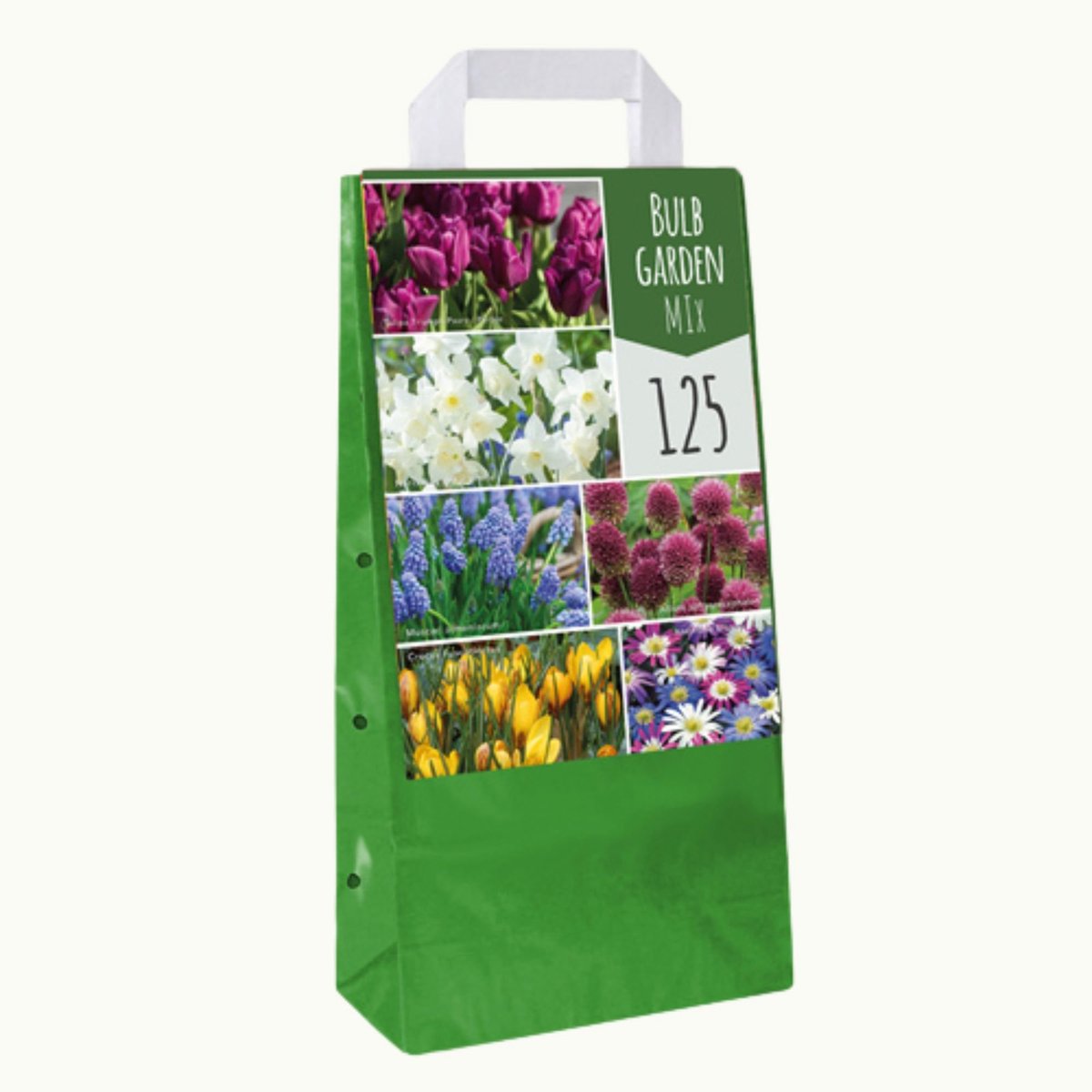 Bloembollen Tuin Mix 125 - Bijen-Vlinders - Snijbloemen - Geurend - Zomerbollen - Voorjaarsbollen - bloeit in Februari / Maart / April / Mei