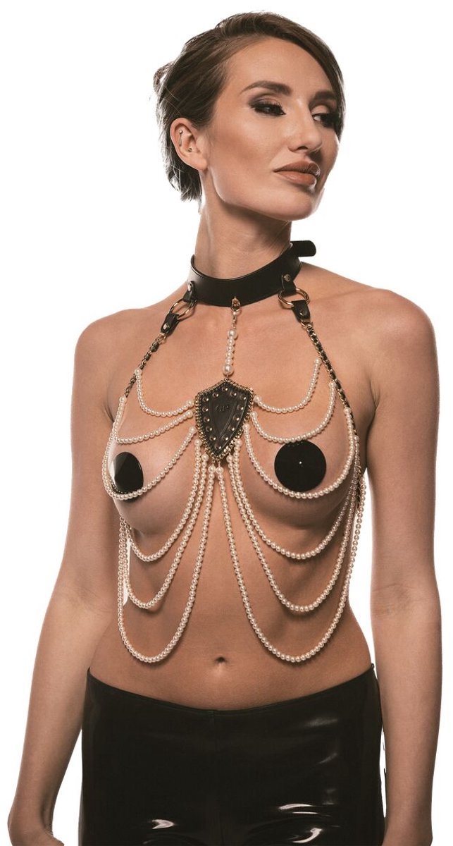 Guilty Pleasure parel Pleasure halsband - Zwart