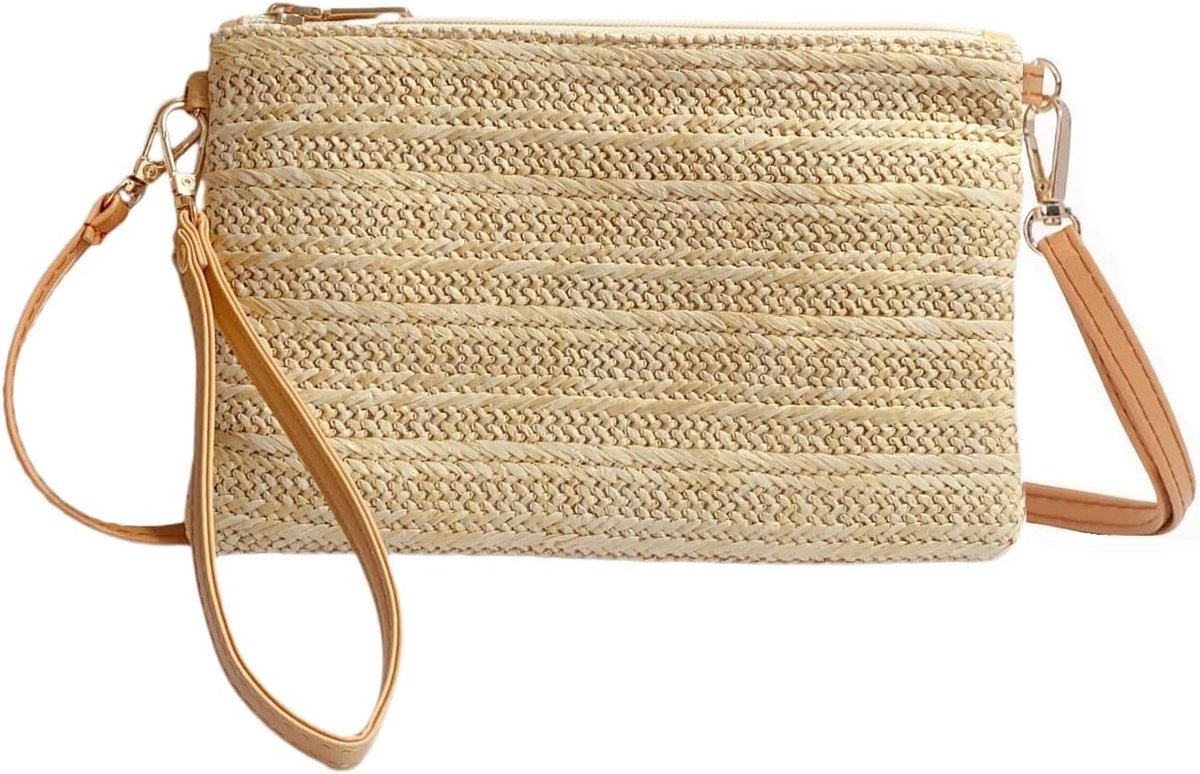 Kleine Schoudertas voor Dames - Boho Crossbody Tas voor Mobiele Telefoon