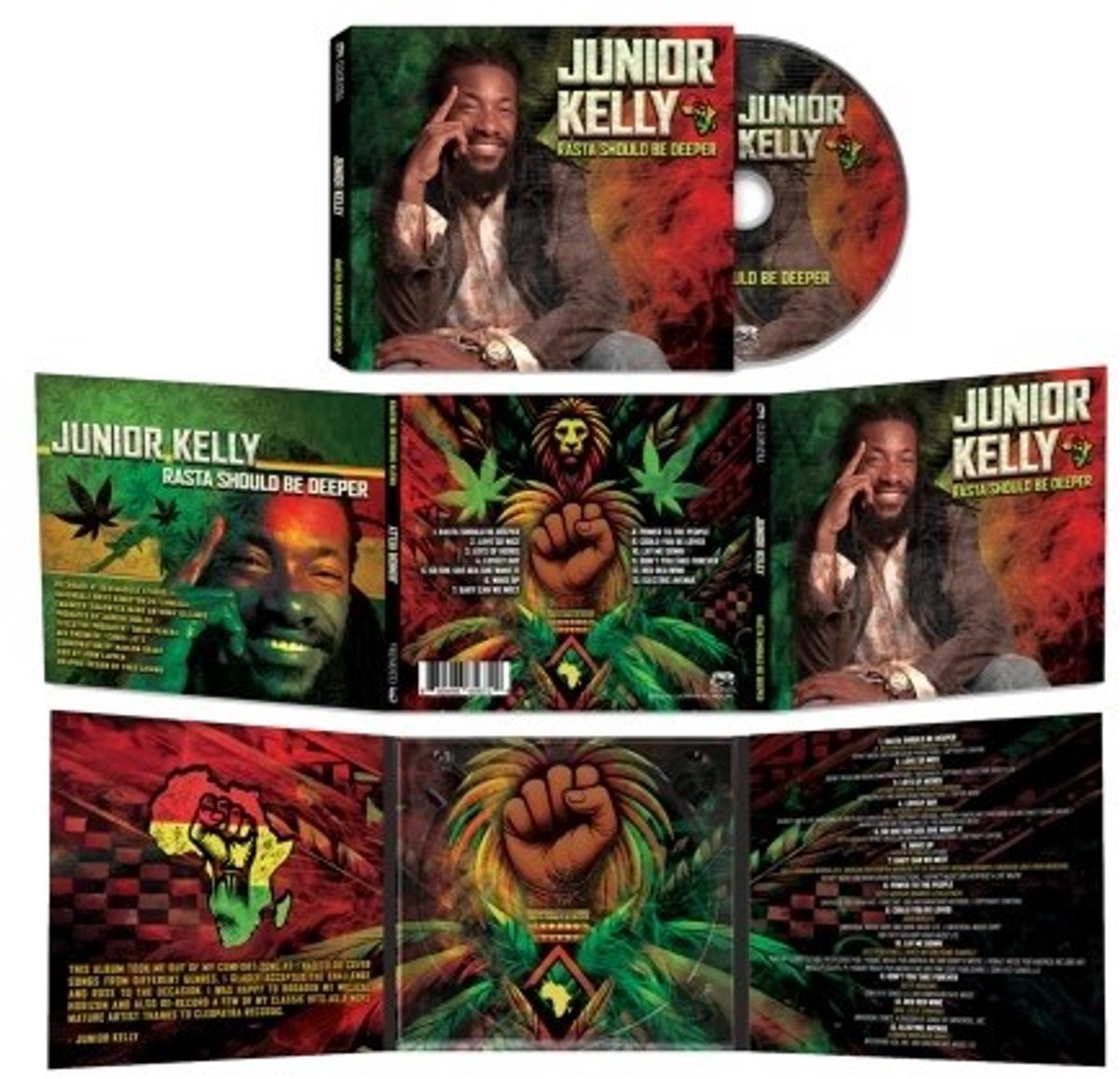 Junior Kelly - Rasta Should Be Deeper (CD)