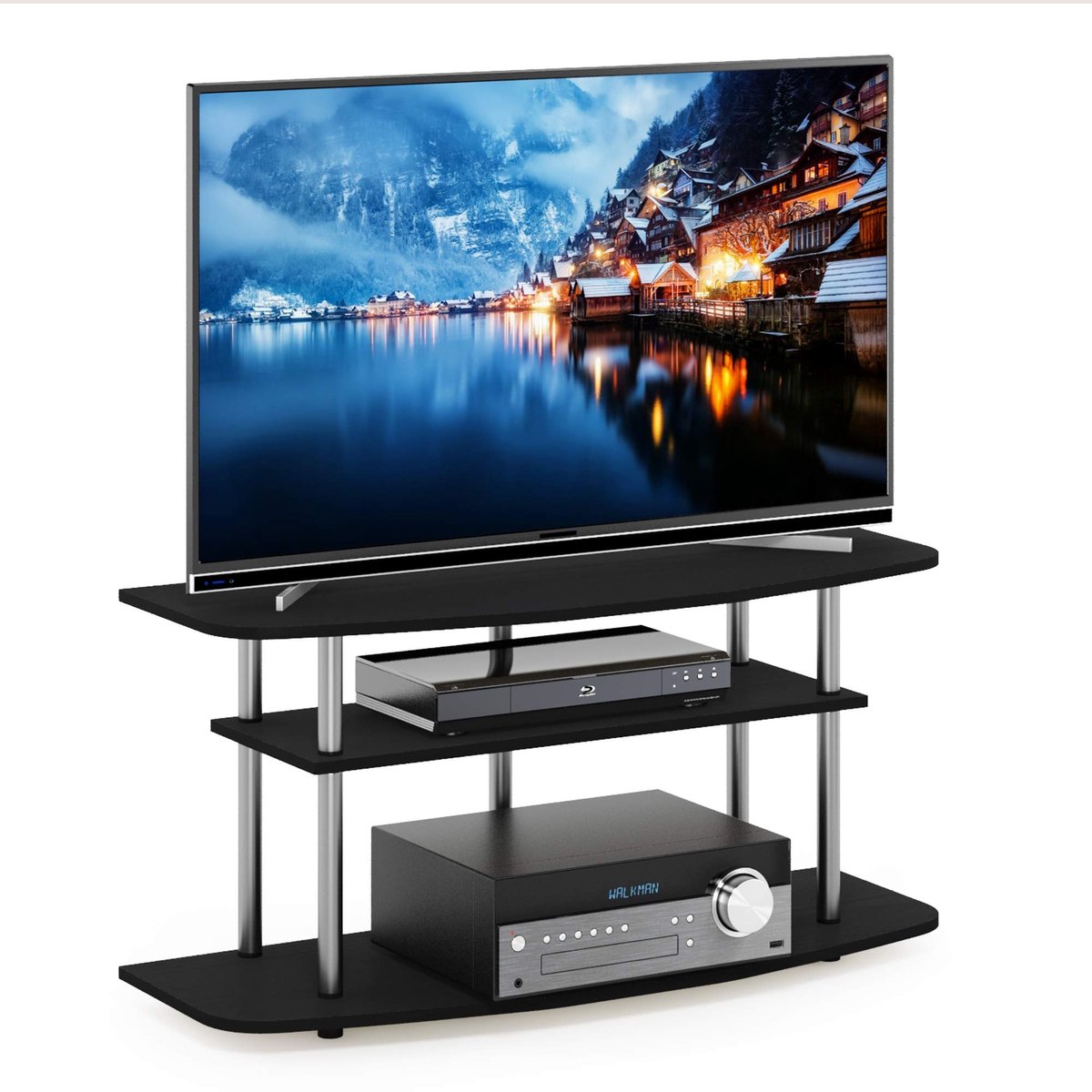 Ibenzoa® Stijlvolle en televisiestandaard voor schermen tot 46 inch