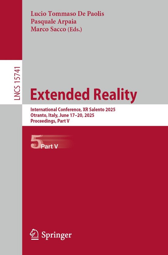 Springer Nature Proceedings Computer Science 5 - Extended Re ... - cover
