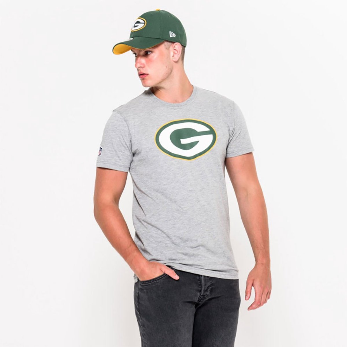 T-shirt Bay Packers NFL Grijs