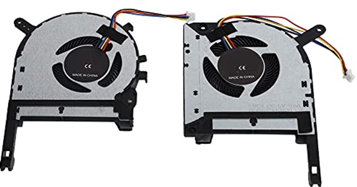 2Pcs Laptop CPU GPU Cooling Fans Laptop Replacement Fan for TUF FX505ge FX505gm FX505dt FX705
