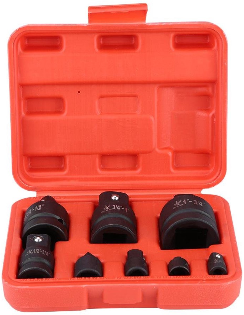 socket wrench adapter, socket wrench adapter 1/4 inch, 3/8 inch, 1/2 inch, 3/4 inch, 1 inch, adapter set