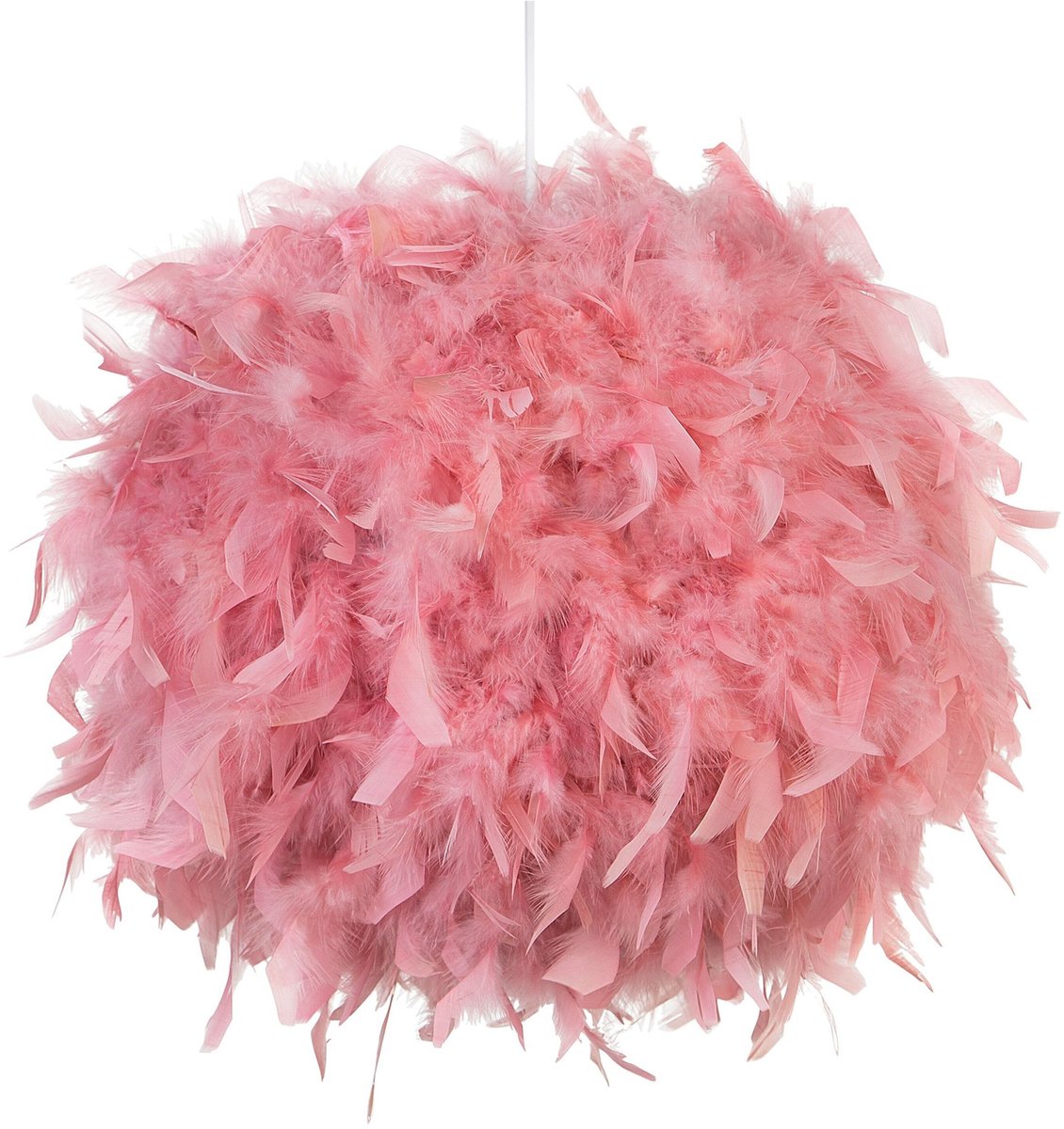 DRAVA - Kinderlamp - Roze - Veren