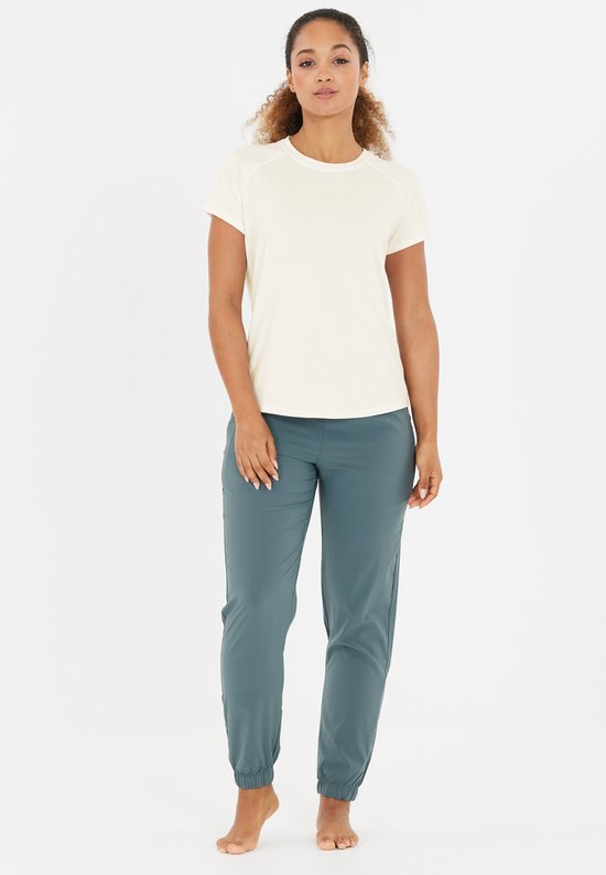 ATHLECIA - T-shirt d'entraînement manches courtes Gaina V2 pour femme - Ivoire