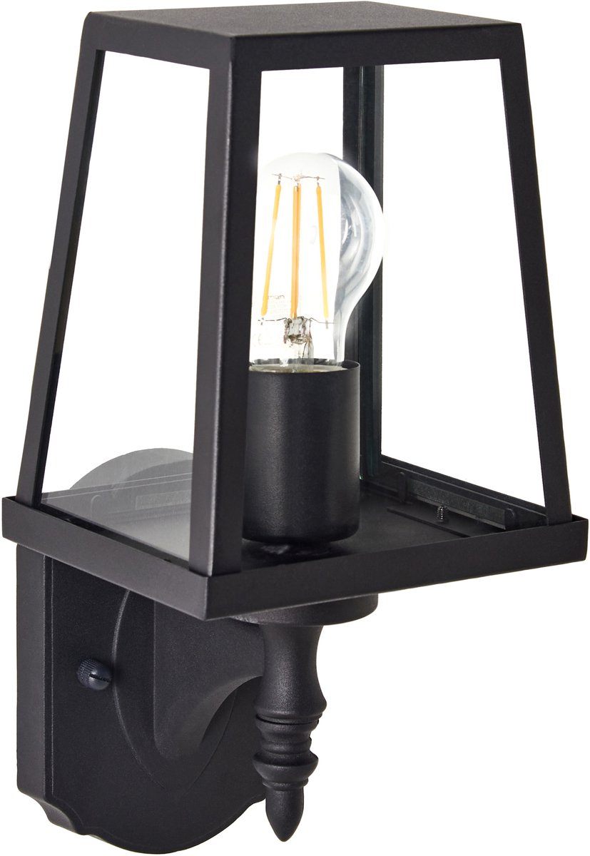 HEZIR - Wandlamp - Zwart - Ijzer