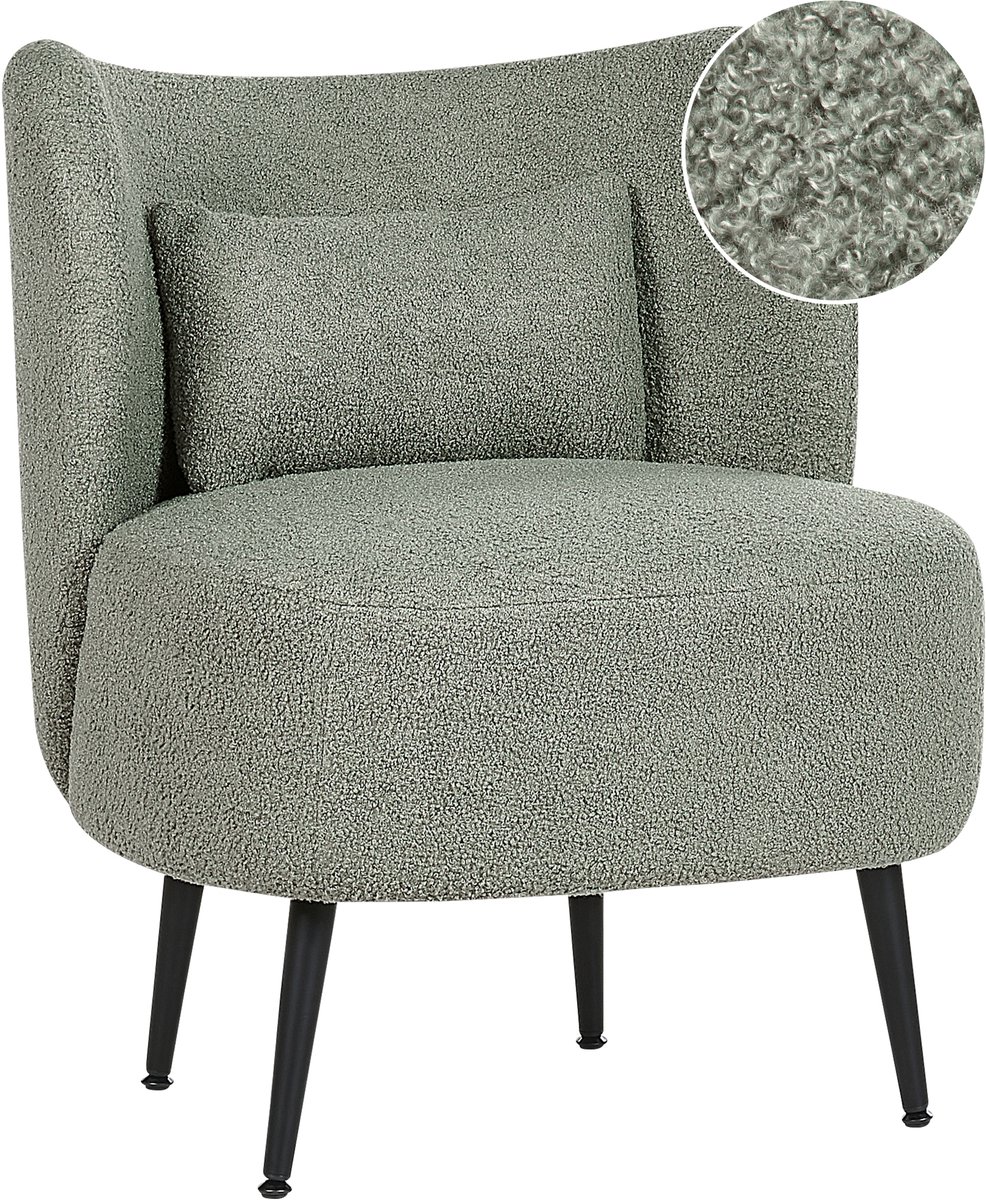 OTSBY - Fauteuil - Lichtgroen - Bouclé