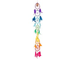 Dromenvanger 9cm 7 chakras - 75cm Lengte