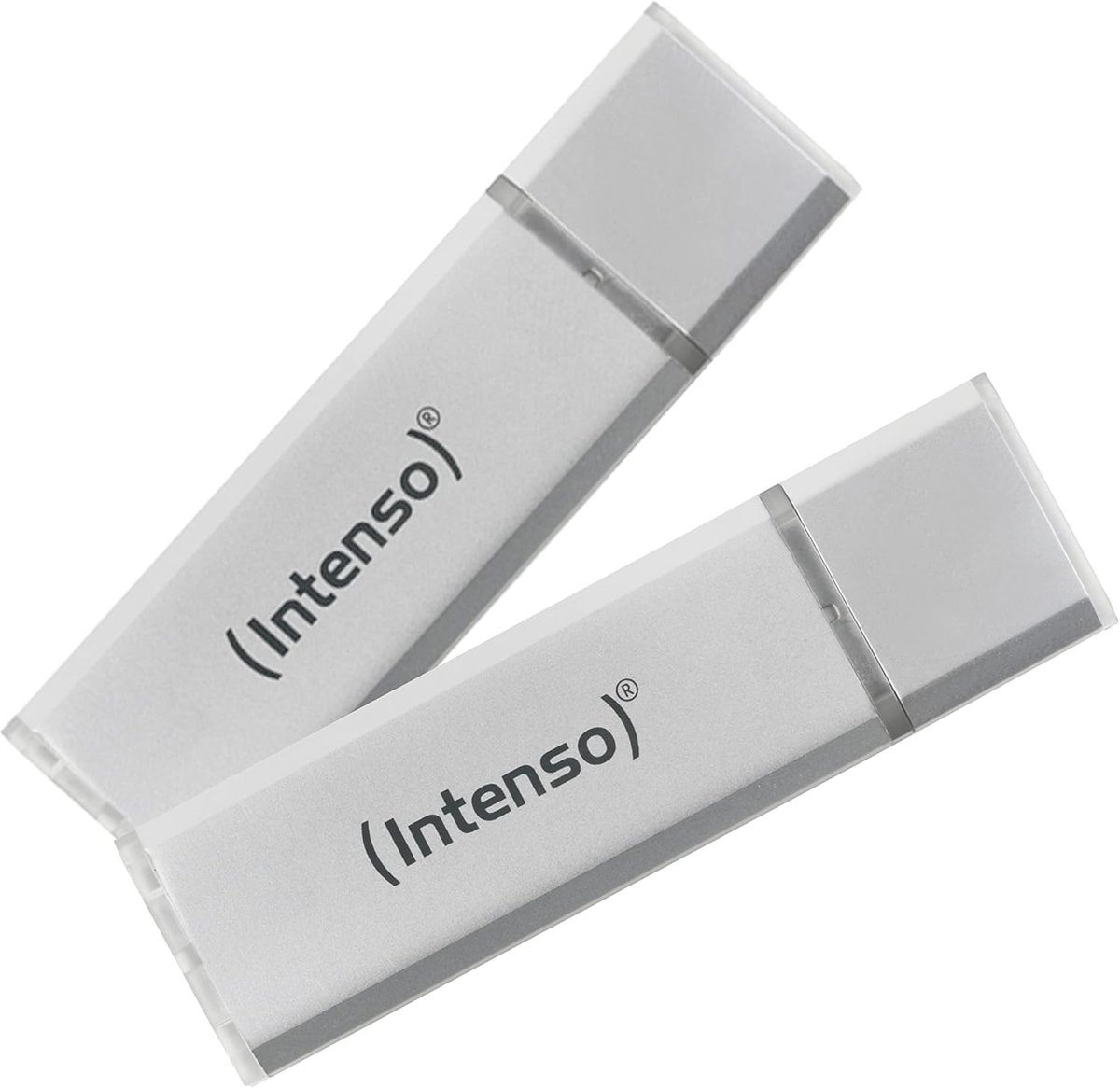 Geheugensticks 64GB - 2x 32 GB - USB 3.0 - Zilveren USB Stick