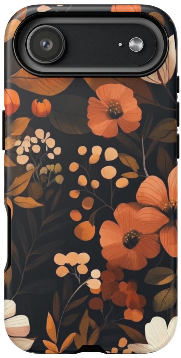 Herfstachtig Bloemenpatroon – Telefoonhoesje Geschikt voor iPhone 17 Air
