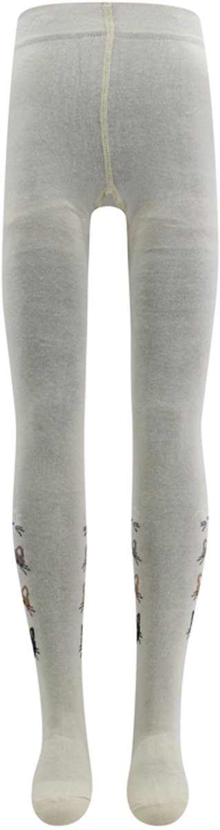 Ewers Maillot Ewers Kindermaat - Cremekleurig met Poezenhoofden-92/98 Creme-Poezenhoofden