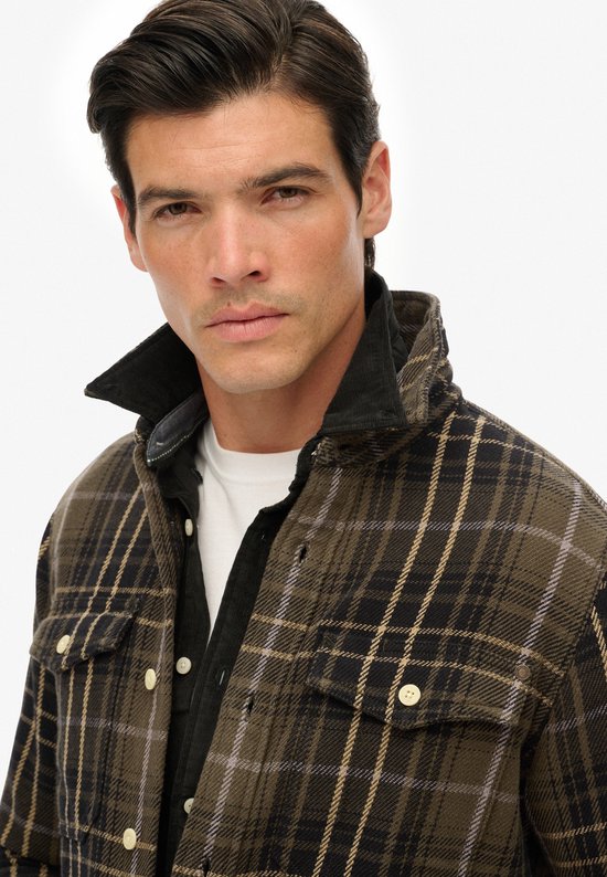 Superdry - The Merchant Store - Chemise à carreaux épais - Homme - Chemises manches longues