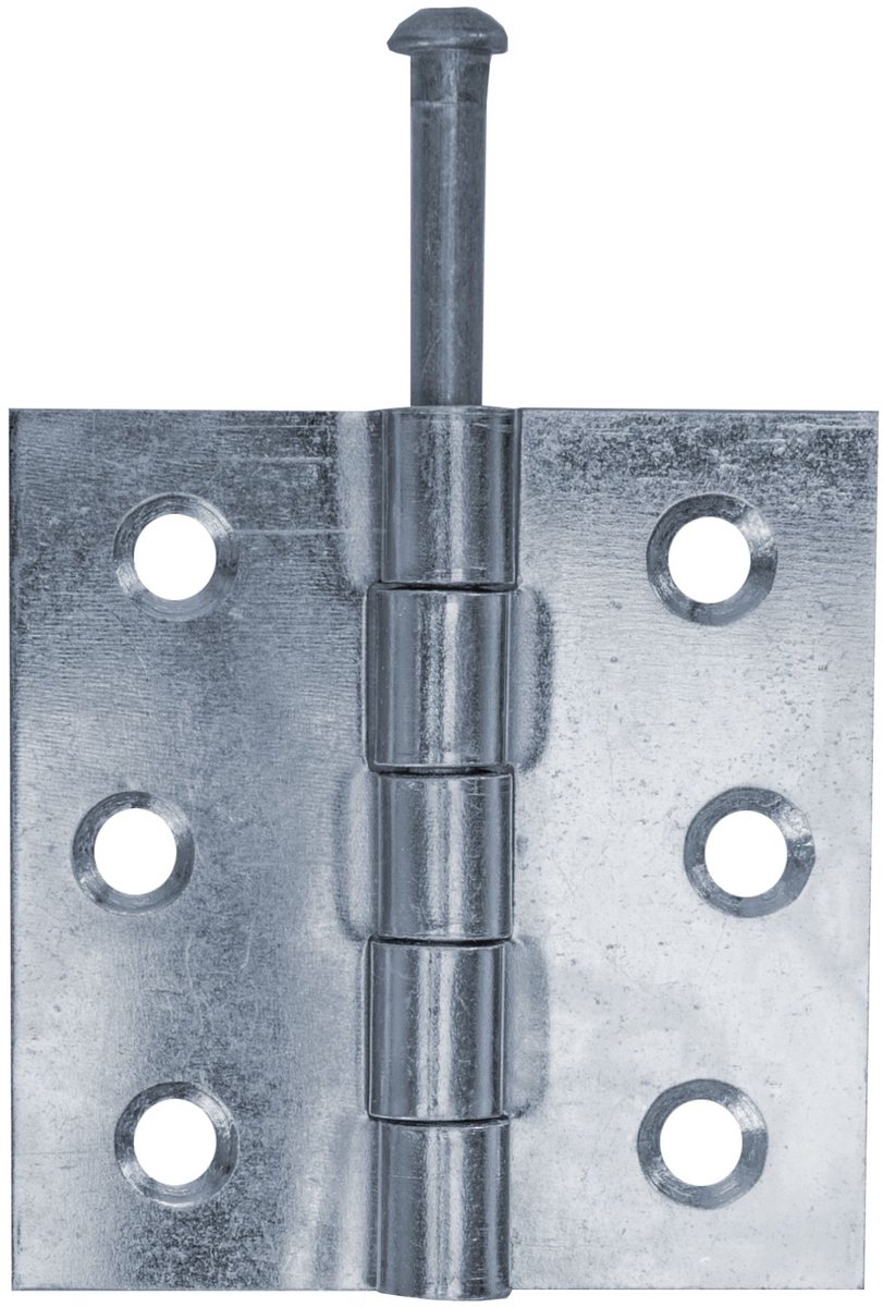 Alberts 823702 scharnier, zilver