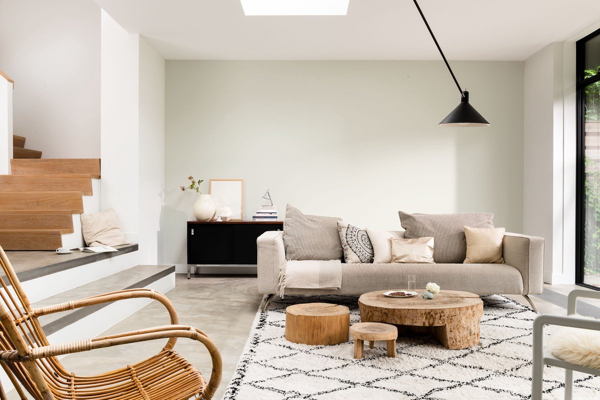 Flexa - Strak Op De Muur Binnen Mat - Wit - Mengverf - 1 L – foto 3